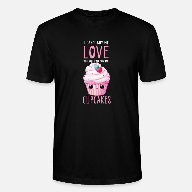 Cupcake Kawaii - Stanley/Stella Unisex Bio-T-Shirt CRAFTER - Schwarz