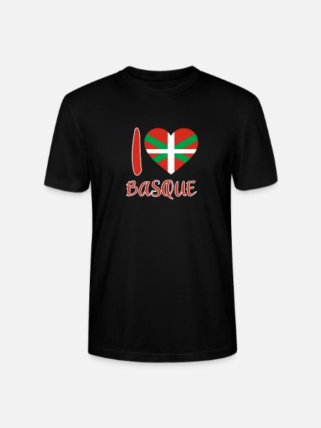 Basque Country Basque Flag - Stanley/Stella CRAFTER Unisex Organic T-Shirt - black