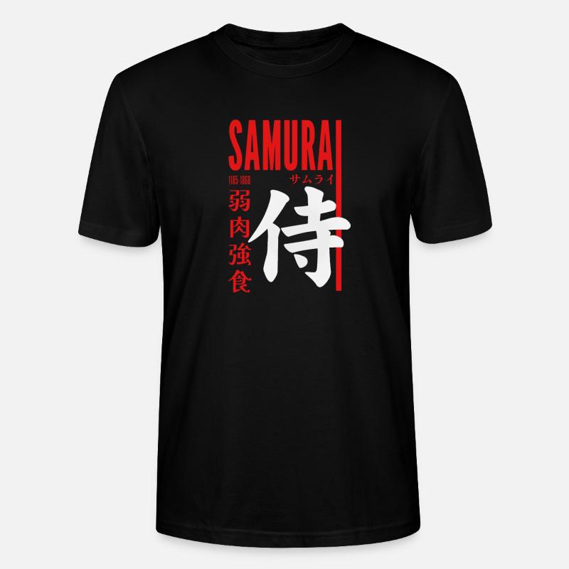 Samurai Master - Stanley/Stella Unisex Bio-T-Shirt CRAFTER - Schwarz