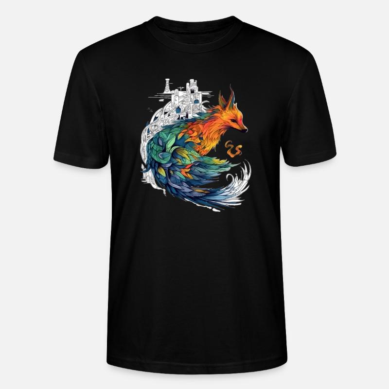 Arki der Phönix - Stanley/Stella Unisex Bio-T-Shirt CRAFTER - Schwarz