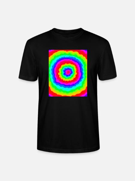 Flower Power - Stanley/Stella Unisex Bio-T-Shirt CRAFTER - Schwarz