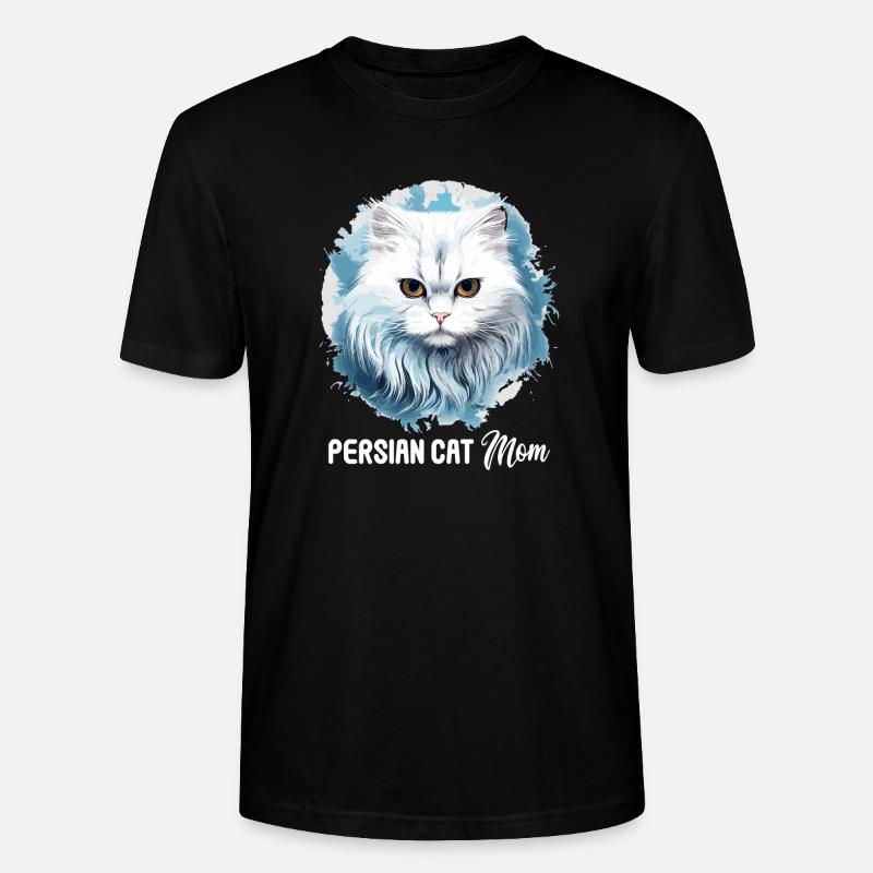 Chat persan Perser Katze - T-shirt bio CRAFTER Stanley Stella Unisexe - noir