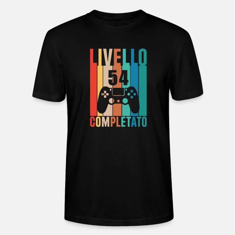 Niveau 54 - T-shirt bio CRAFTER Stanley Stella Unisexe - noir