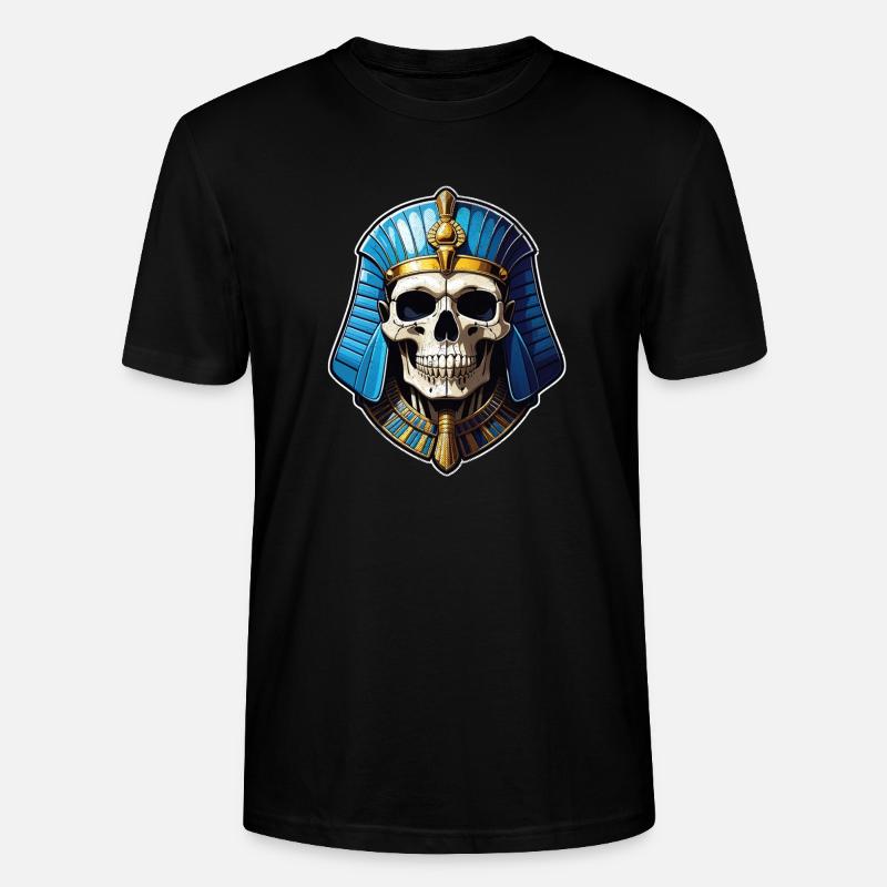 pharaon- momie - egypte - T-shirt bio CRAFTER Stanley Stella Unisexe - noir