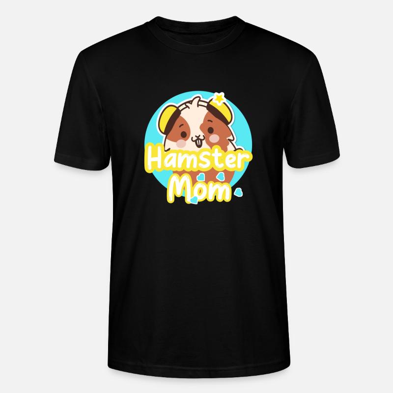 Hamter mutter - Stanley/Stella Unisex Bio-T-Shirt CRAFTER - Schwarz