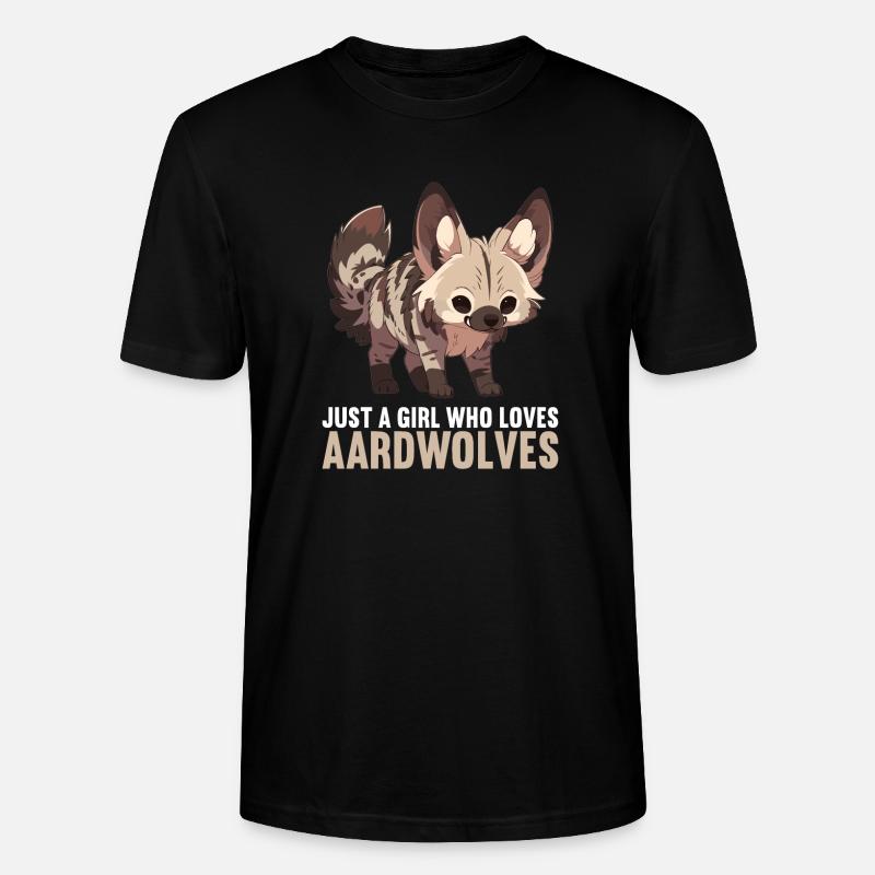 Erdwölfe Erdwolf - Stanley/Stella Unisex Bio-T-Shirt CRAFTER - Schwarz