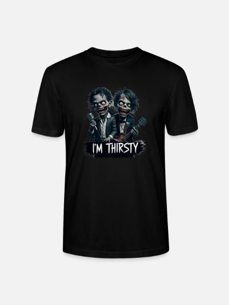 I M THIRSTY - Stanley/Stella CRAFTER Unisex Organic T-Shirt - black