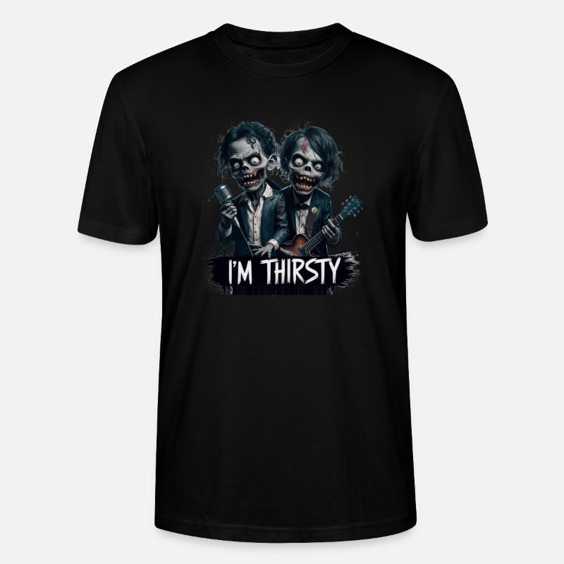 ICH HABE DURST - Stanley/Stella Unisex Bio-T-Shirt CRAFTER - Schwarz