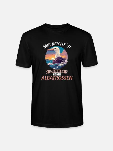 Albatross Albatrosse Albatros - Stanley/Stella CRAFTER Unisex Organic T-Shirt - black