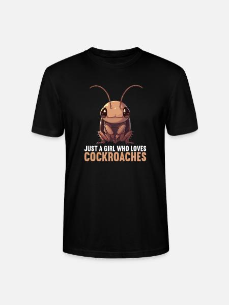 Cockroach Kakerlaken Kakerlake - Stanley/Stella Unisex Bio-T-Shirt CRAFTER - Schwarz