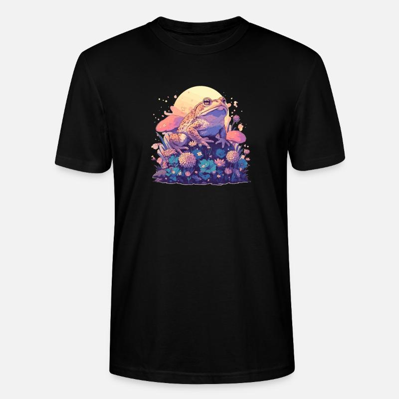 Toad Kröten Kröte - Stanley/Stella Unisex Bio-T-Shirt CRAFTER - Schwarz