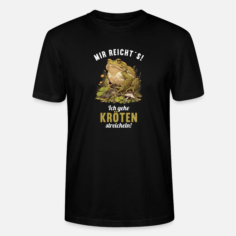 Crapaud crapaud crapaud - T-shirt bio CRAFTER Stanley Stella Unisexe - noir