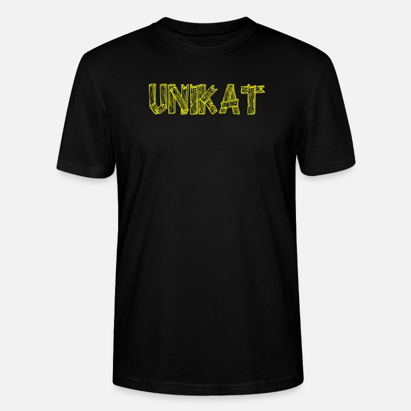 UNIKAT SDP Logo Unique - T-shirt bio CRAFTER Stanley Stella Unisexe - noir