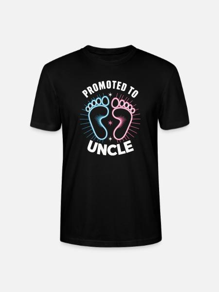 Uncle Fmilie Great-Uncle Uncle - Stanley/Stella CRAFTER Unisex Organic T-Shirt - black