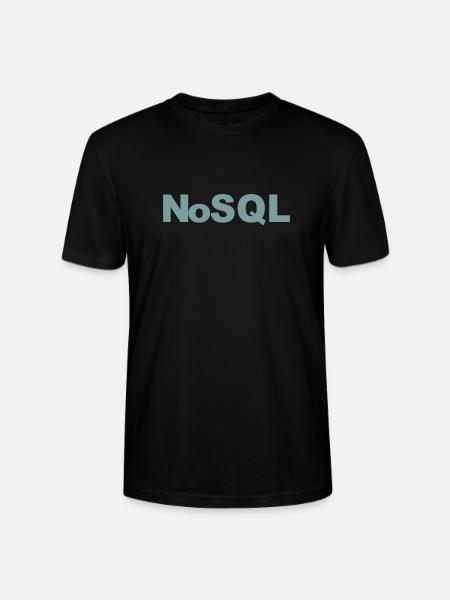 NoSQL-Technologie-Enthusiast NoSQL Tech - Stanley/Stella Unisex Bio-T-Shirt CRAFTER - Schwarz