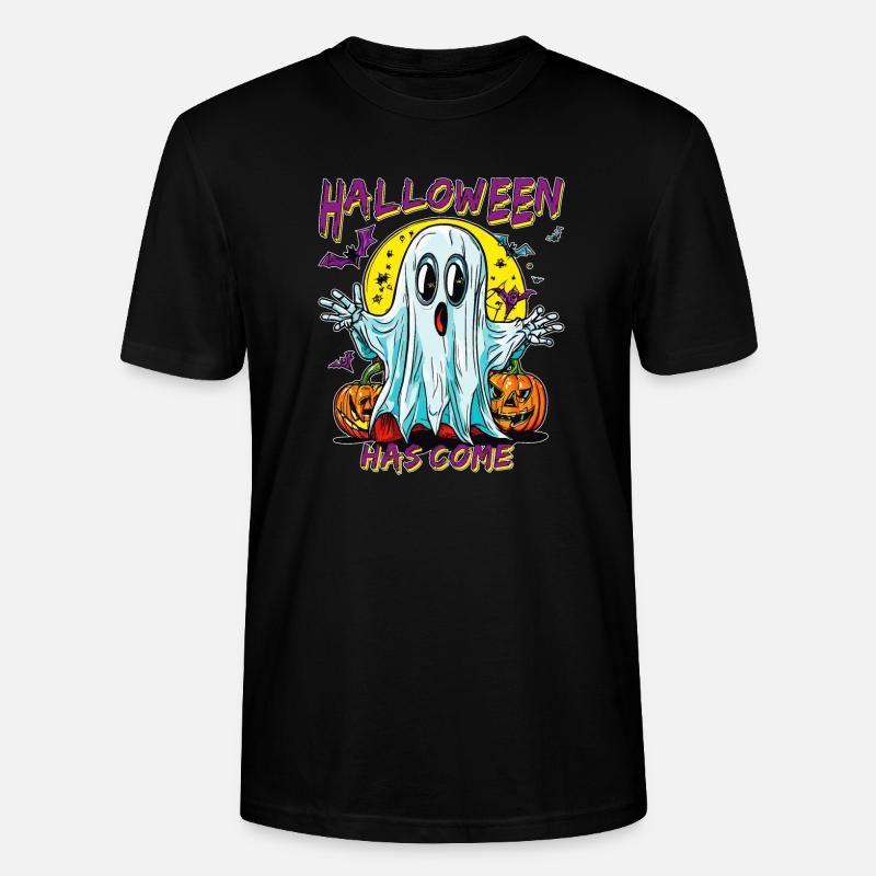 HALLOWEEN HAS COME - Stanley/Stella Unisex Bio-T-Shirt CRAFTER - Schwarz