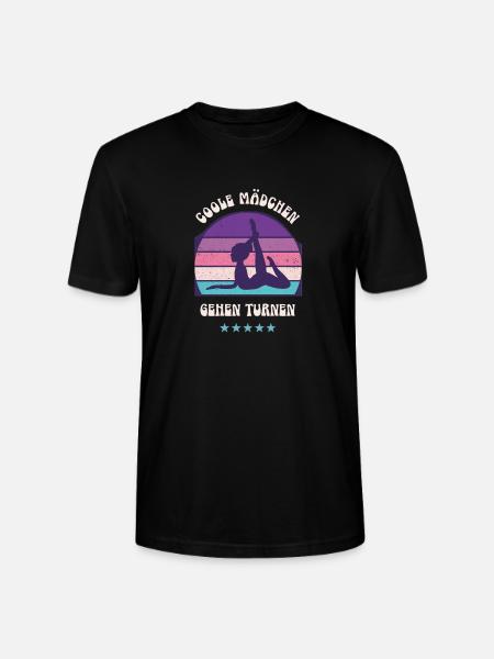 Turnen Gymnastik Turnerin Akrobatik Geräteturnen - Stanley/Stella Unisex Bio-T-Shirt CRAFTER - Schwarz
