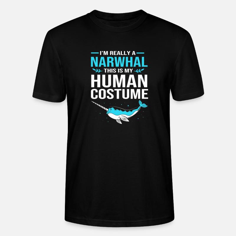 Narval - T-shirt bio CRAFTER Stanley Stella Unisexe - noir