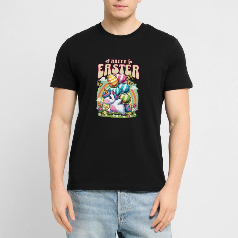 Easter Happy Easter Easter Bunny Easter Egg Spring Stanley/Stella CRAFTER Unisex Organic T-Shirt