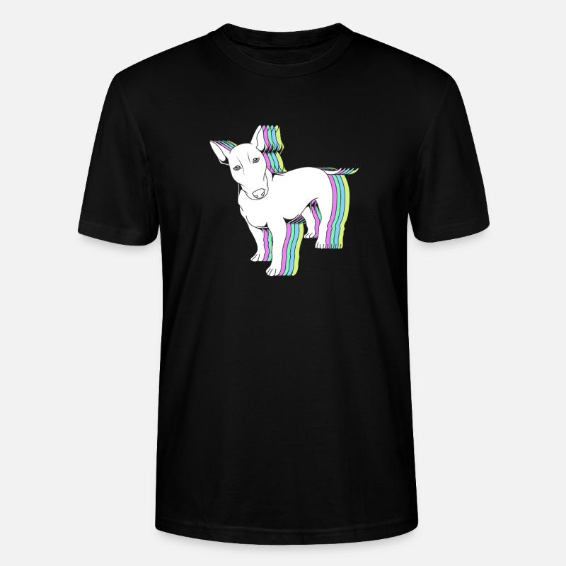 Bullterrier - Stanley/Stella Unisex Bio-T-Shirt CRAFTER - Schwarz