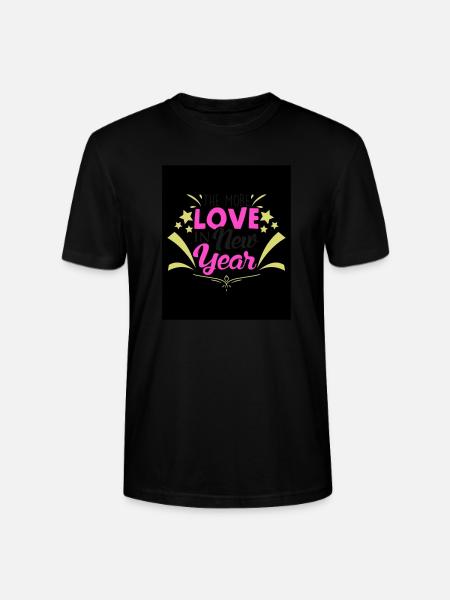Nouvel An 6 - T-shirt bio CRAFTER Stanley Stella Unisexe - noir