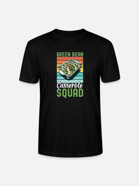 Green Bean Casserole - Stanley/Stella CRAFTER Unisex Organic T-Shirt - black