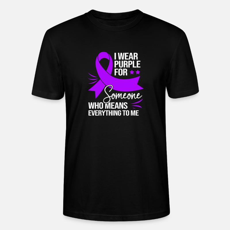 Epilepsie - Stanley/Stella Unisex Bio-T-Shirt CRAFTER - Schwarz