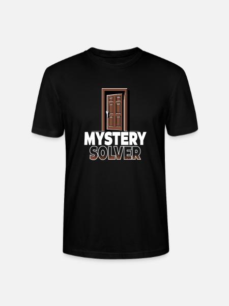 Escape Room Mystery Solver - Stanley/Stella CRAFTER Unisex Organic T-Shirt - black