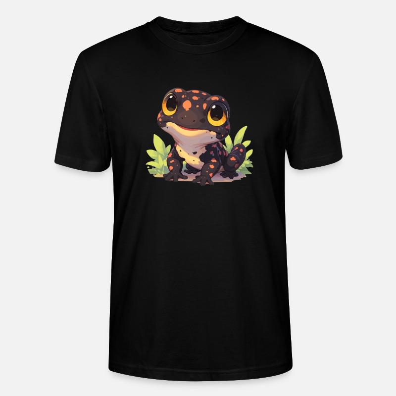 Salamanders Salamander - Stanley/Stella Unisex Bio-T-Shirt CRAFTER - Schwarz