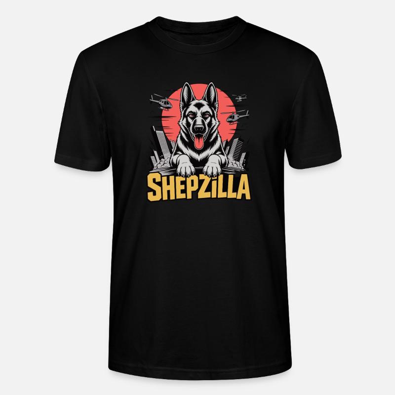 SHEPZILLA – L’empereur de la patte - T-shirt bio CRAFTER Stanley Stella Unisexe - noir