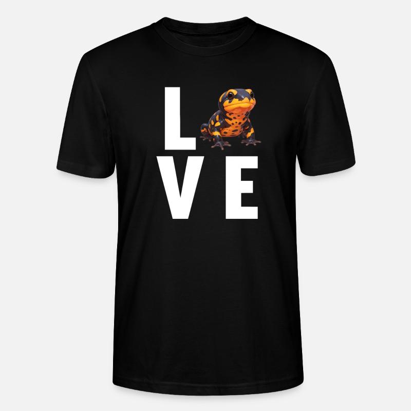 Salamanders Salamander - Stanley/Stella Unisex Bio-T-Shirt CRAFTER - Schwarz