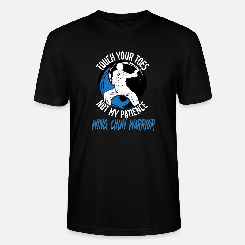 Wing Chun Warrior - Stanley/Stella Unisex Bio-T-Shirt CRAFTER - Schwarz