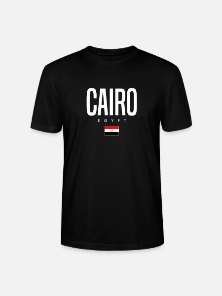 Cairo, Egypt - Stanley/Stella CRAFTER Unisex Organic T-Shirt - black