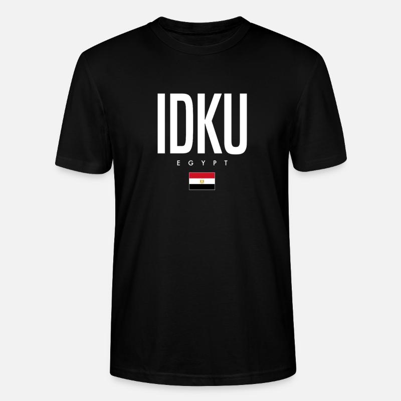 Idku, Égypte - T-shirt bio CRAFTER Stanley Stella Unisexe - noir