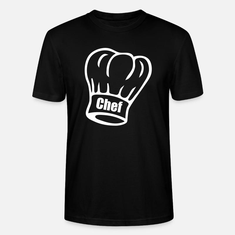 Chef - Stanley/Stella Unisex Bio-T-Shirt CRAFTER - Schwarz