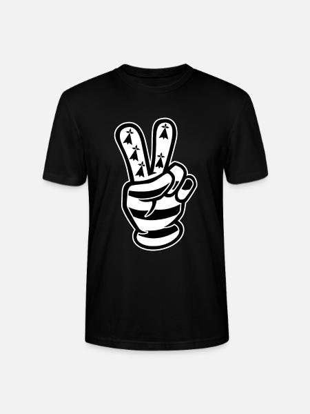 Victory Breizh - Stanley/Stella CRAFTER Unisex Organic T-Shirt - black