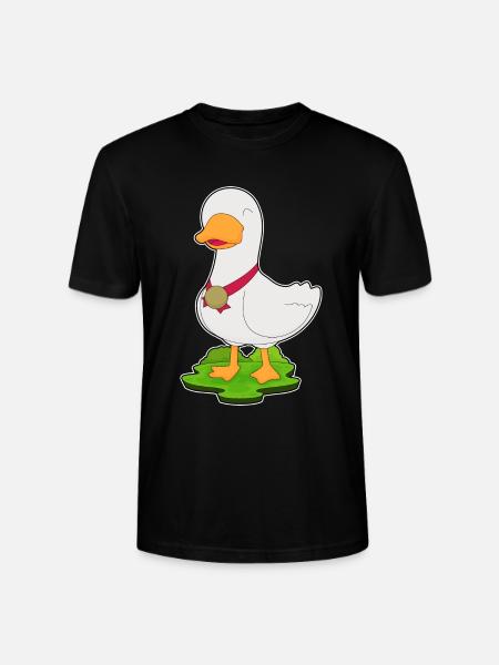 Duck Medal - Stanley/Stella CRAFTER Unisex Organic T-Shirt - black