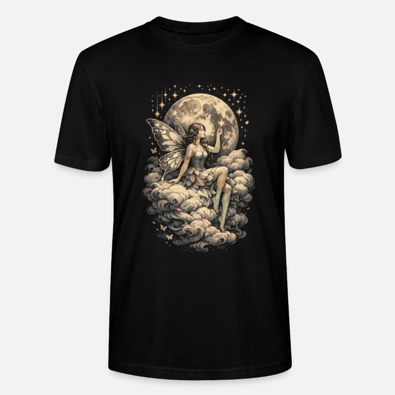 Fairycore Fee Gotisch - Stanley/Stella Unisex Bio-T-Shirt CRAFTER - Schwarz