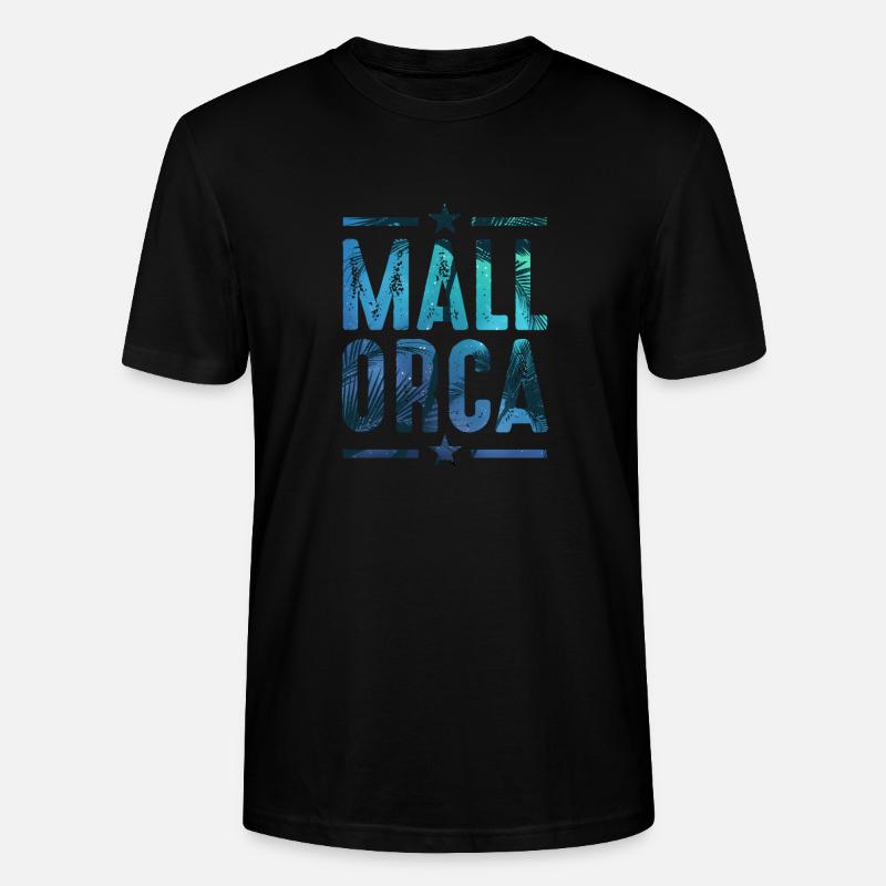 Mallorca - Stanley/Stella Unisex Bio-T-Shirt CRAFTER - Schwarz