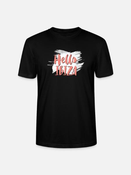 Hello Ibiza - Stanley/Stella CRAFTER Unisex Organic T-Shirt - black