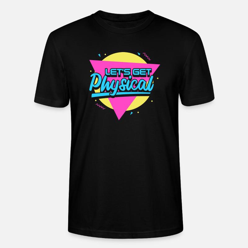 Rendons-nous physiques - T-shirt bio CRAFTER Stanley Stella Unisexe - noir