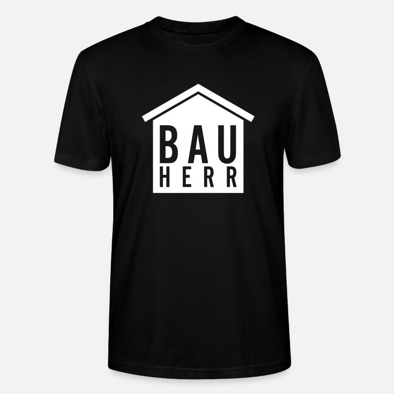 Bauherr - Stanley/Stella Unisex Bio-T-Shirt CRAFTER - Schwarz