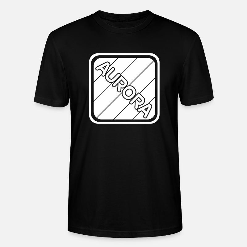 Maedchenname Aurora - Stanley/Stella Unisex Bio-T-Shirt CRAFTER - Schwarz