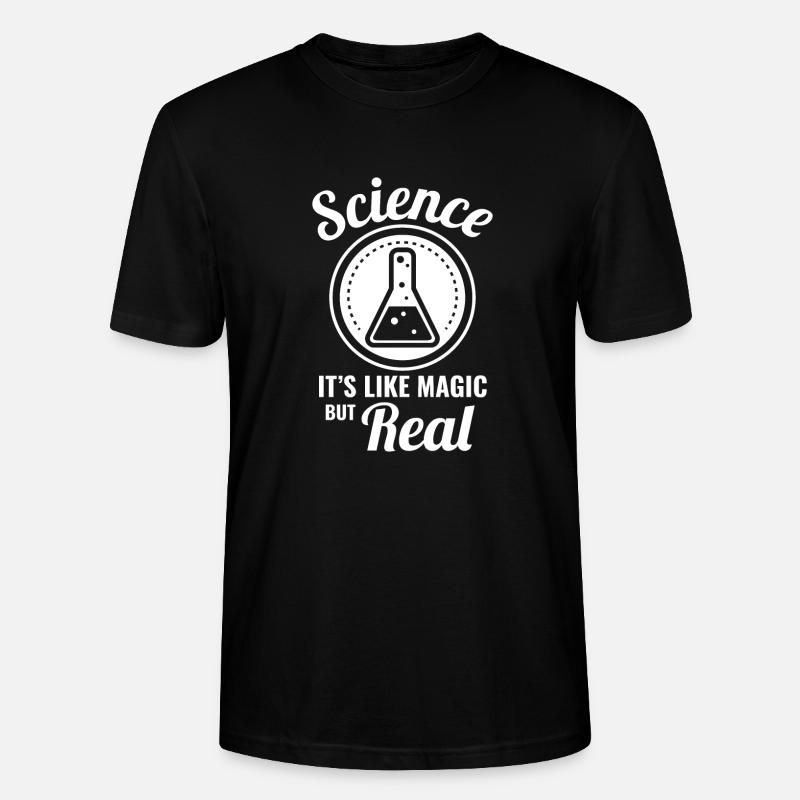 Science Scientist Science - T-shirt bio CRAFTER Stanley Stella Unisexe - noir