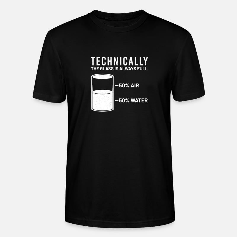 Science Scientist Science - Stanley/Stella CRAFTER Unisex Organic T-Shirt - black
