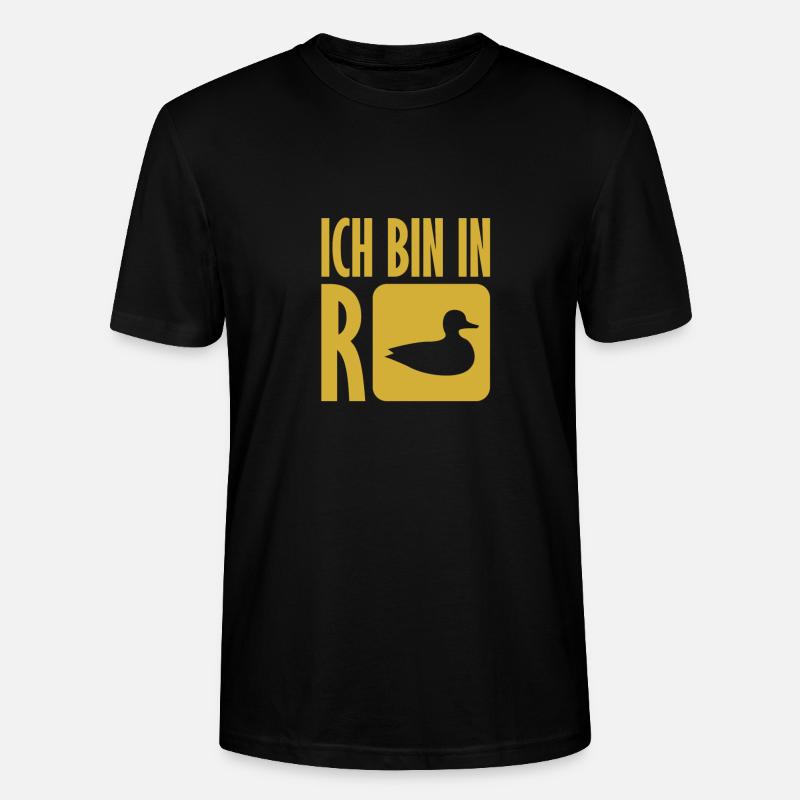 Rente - Stanley/Stella Unisex Bio-T-Shirt CRAFTER - Schwarz