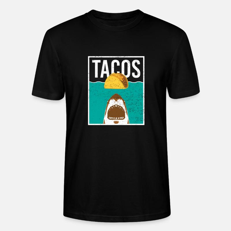 hai taco - Stanley/Stella Unisex Bio-T-Shirt CRAFTER - Schwarz