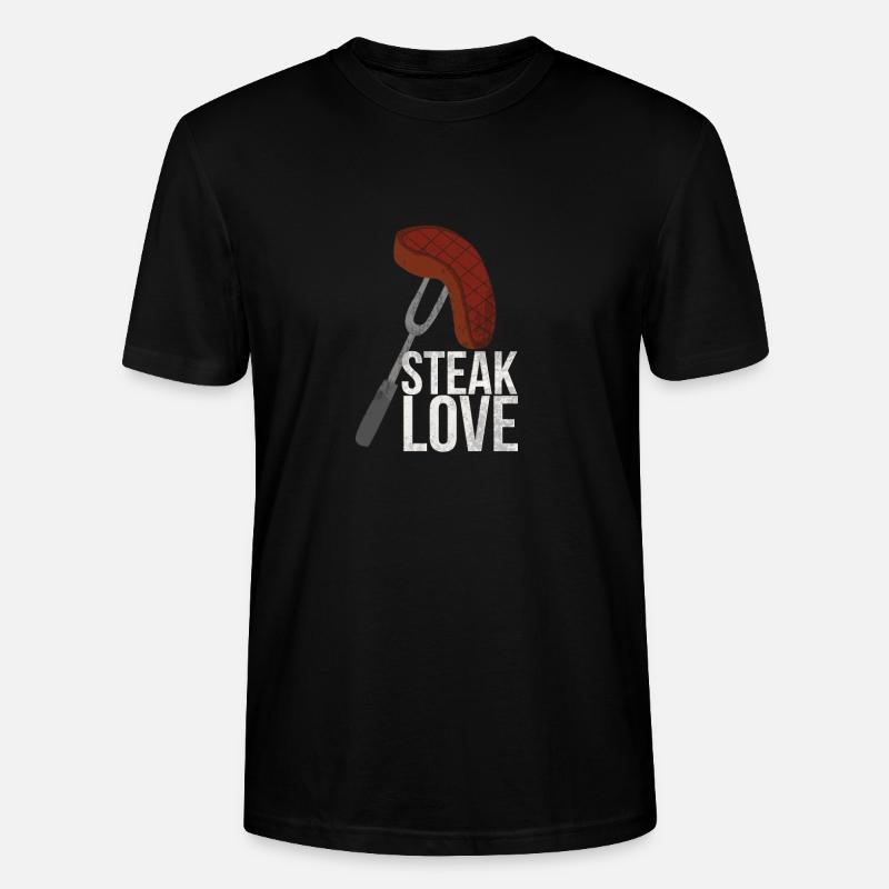 Fleisch - Stanley/Stella Unisex Bio-T-Shirt CRAFTER - Schwarz