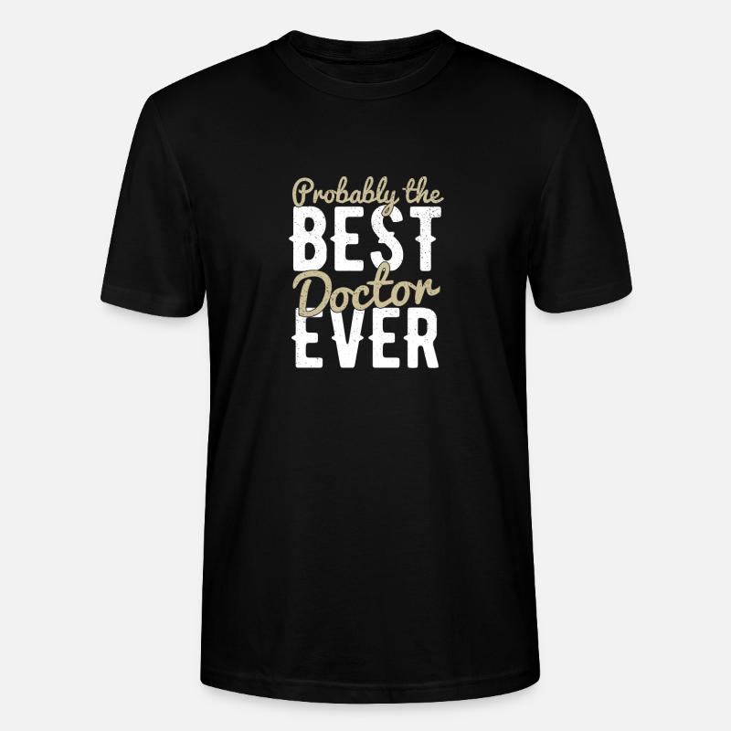 Doktor - Stanley/Stella Unisex Bio-T-Shirt CRAFTER - Schwarz