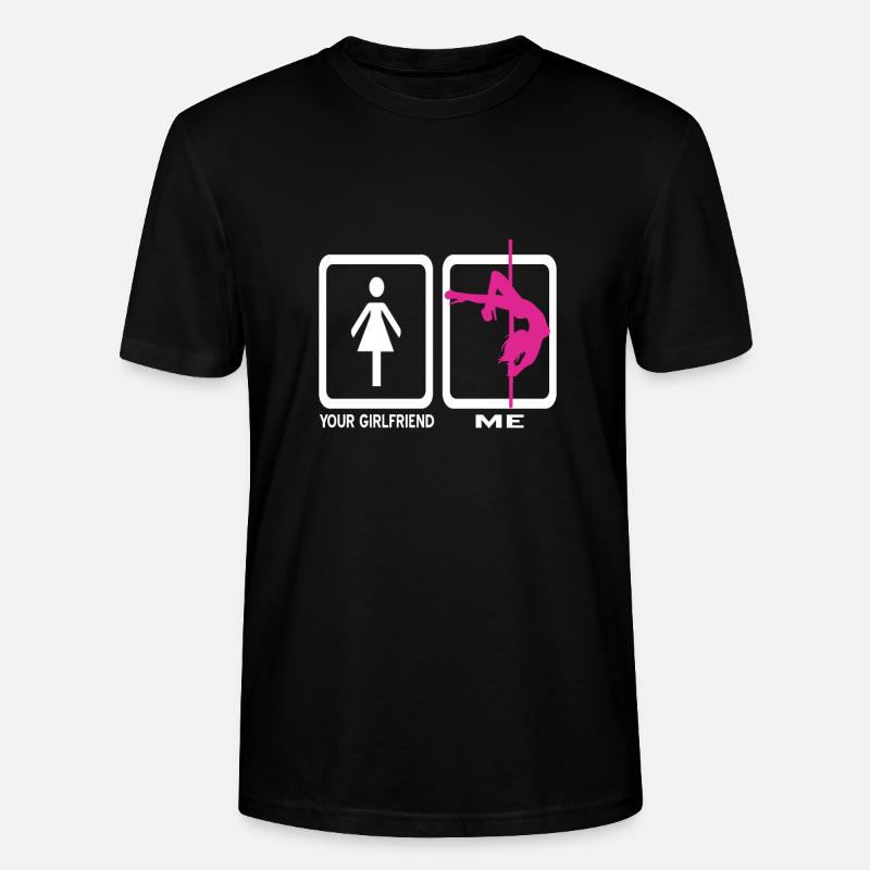 Pole Dance - T-shirt bio CRAFTER Stanley Stella Unisexe - noir